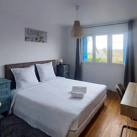 Nyaraló Kaze Maison Chaleureuse Evreux, Quartier Residentiel Saint Michel *